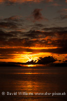 Sunset, Port Appin.
